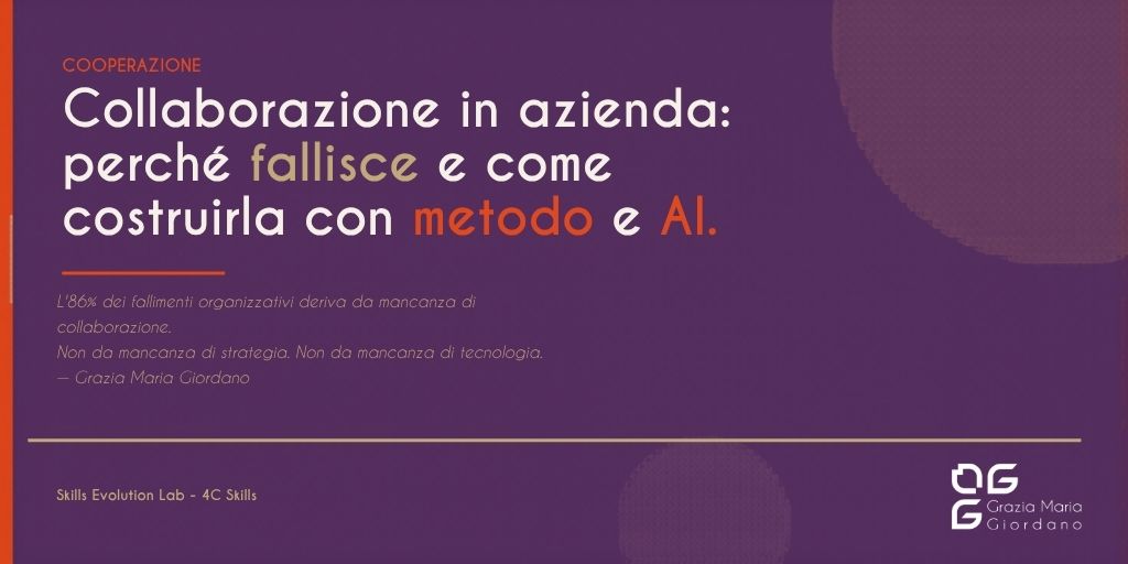 Collaborazione in azienda: come costruirla con metodo e AI